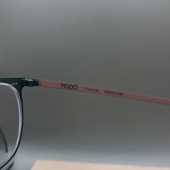 Modo 4257 Sage Green Titanium Full Rim Glasses FRAMES ONLY 54-15-142 main image 4